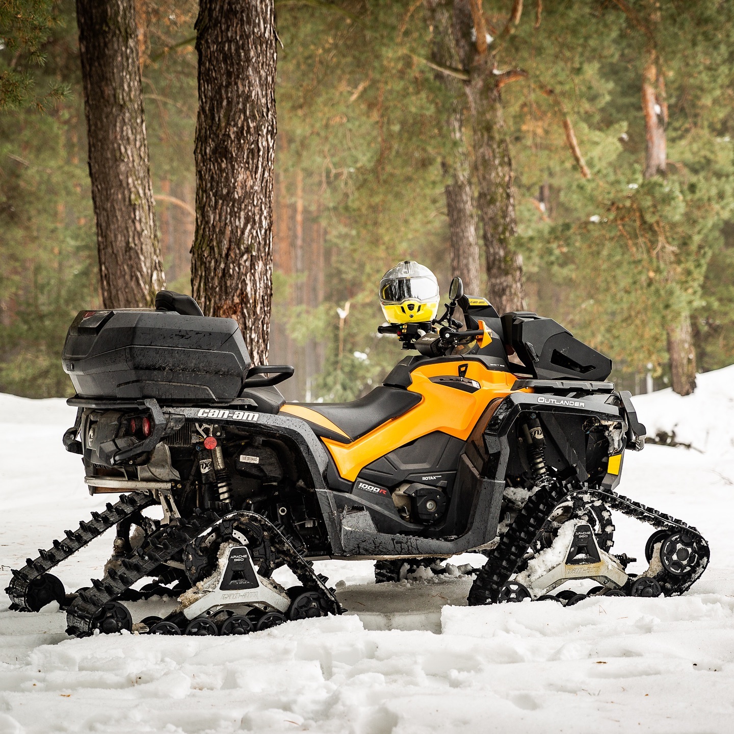 Знакомимся с гусеницами APACHE 360 и BackCountry для квадроциклов Can-Am