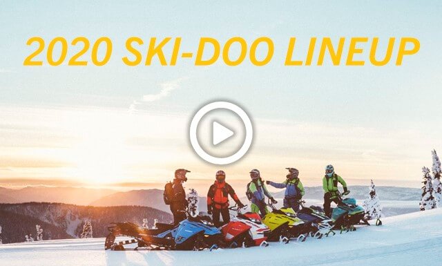 Компания BRP представила новый модельный ряд снегоходов SKI-DOO 2020