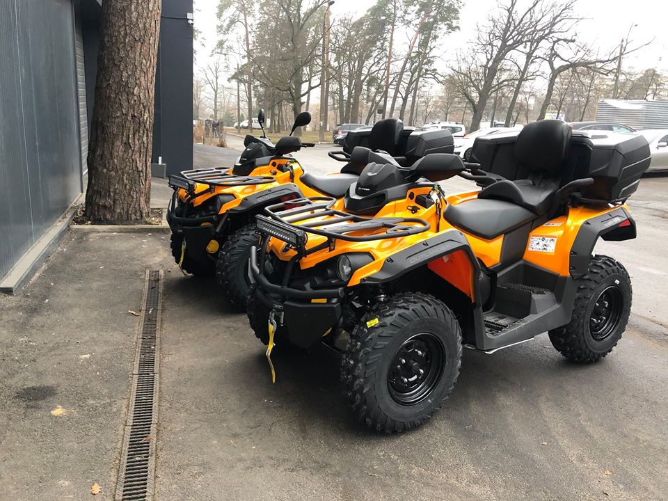 Чувствовать себя уверенно в условиях бездорожья поможет Вам BRP Outlander MAX 570 DPS 2020 года.