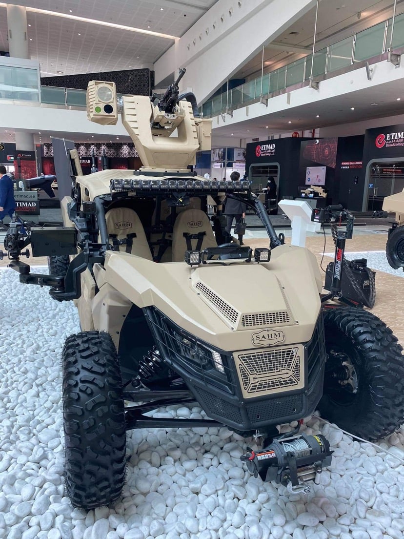 Военизированный проект SAHM на базе мотовездехода MAVERICK X3 XRS MAX