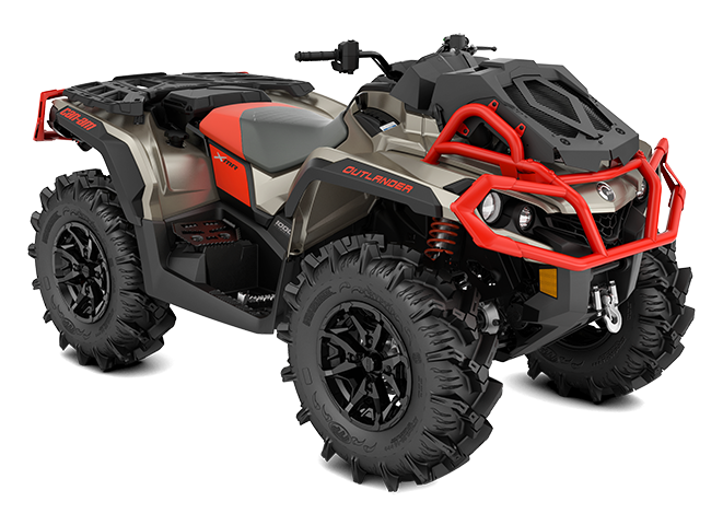 ORV-ATV-MY22-Can-Am-Outlander-XMR-1000R-Liquid-Titanium-CanAm-Red 2022