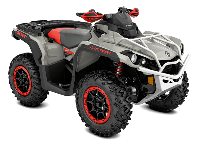 Квадроцикл Can-Am Outlander XXC 1000R Chalk Gray Can-Am Red 2022