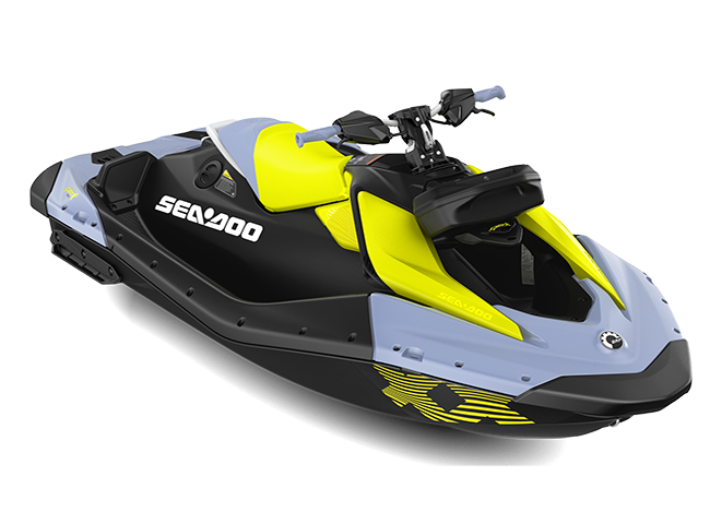 Гідроцикл SPARK 1up iBR SS TRIXX 90 Vapor Blue Neon Yellow 2024