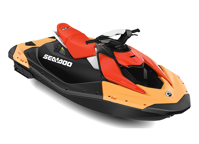 Гідроцикл SPARK 2up BASE 60 Sunrise Orange Dragon Red 2024