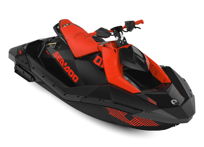 Гідроцикл SPARK 3up IBR TRIXX 90 Lava Red Deep Black 2022