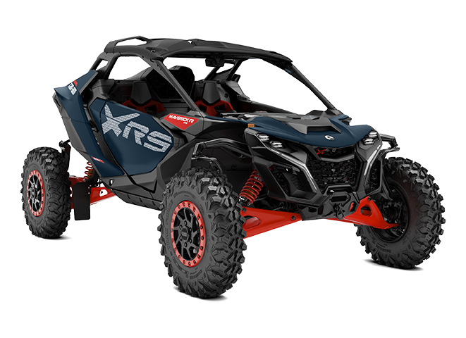 Мотовсюдихід Maverick R X RS DCT SAS 2026 — Dusty Navy