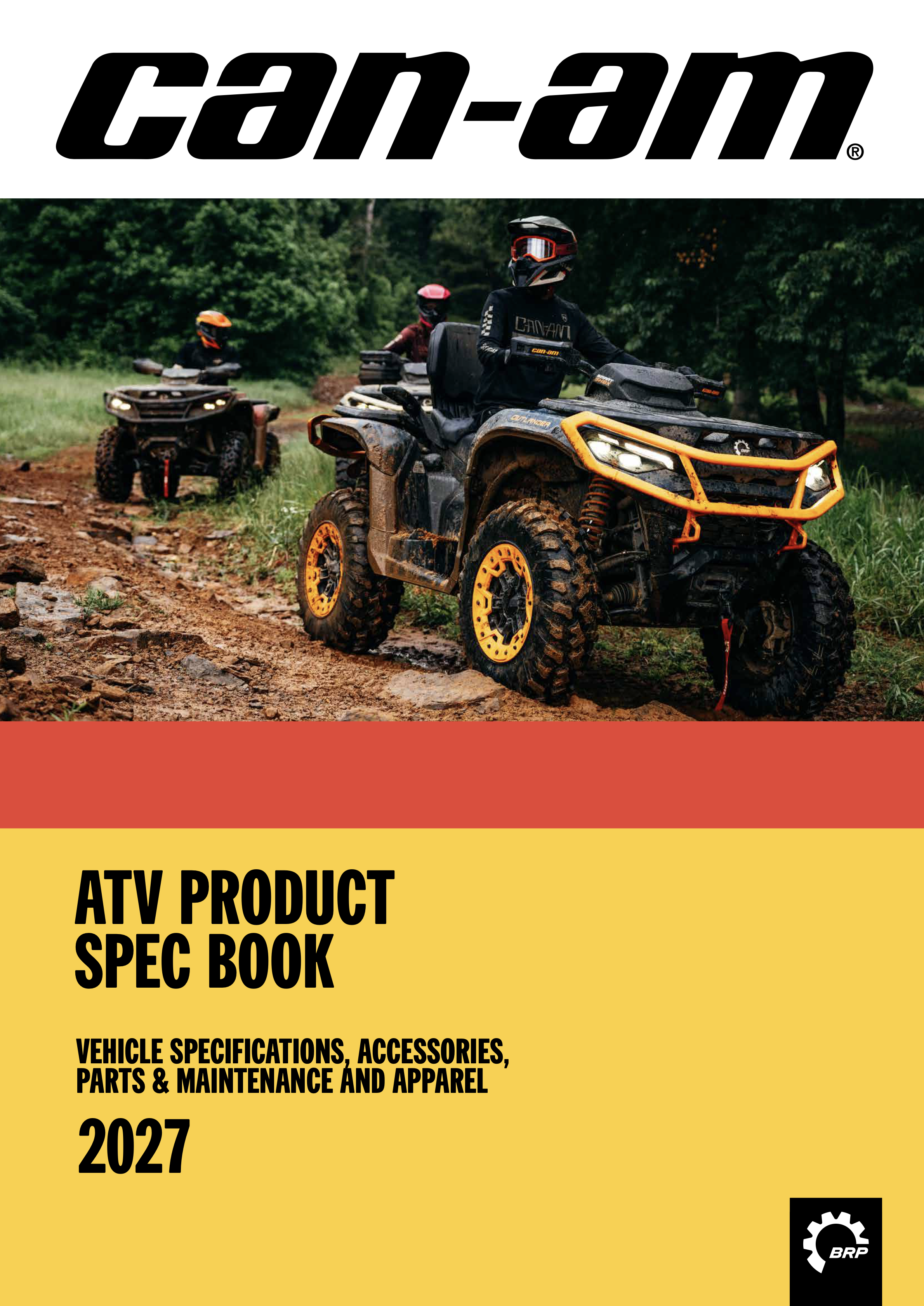 Каталог аксесуарів Can-Am ATV 2027