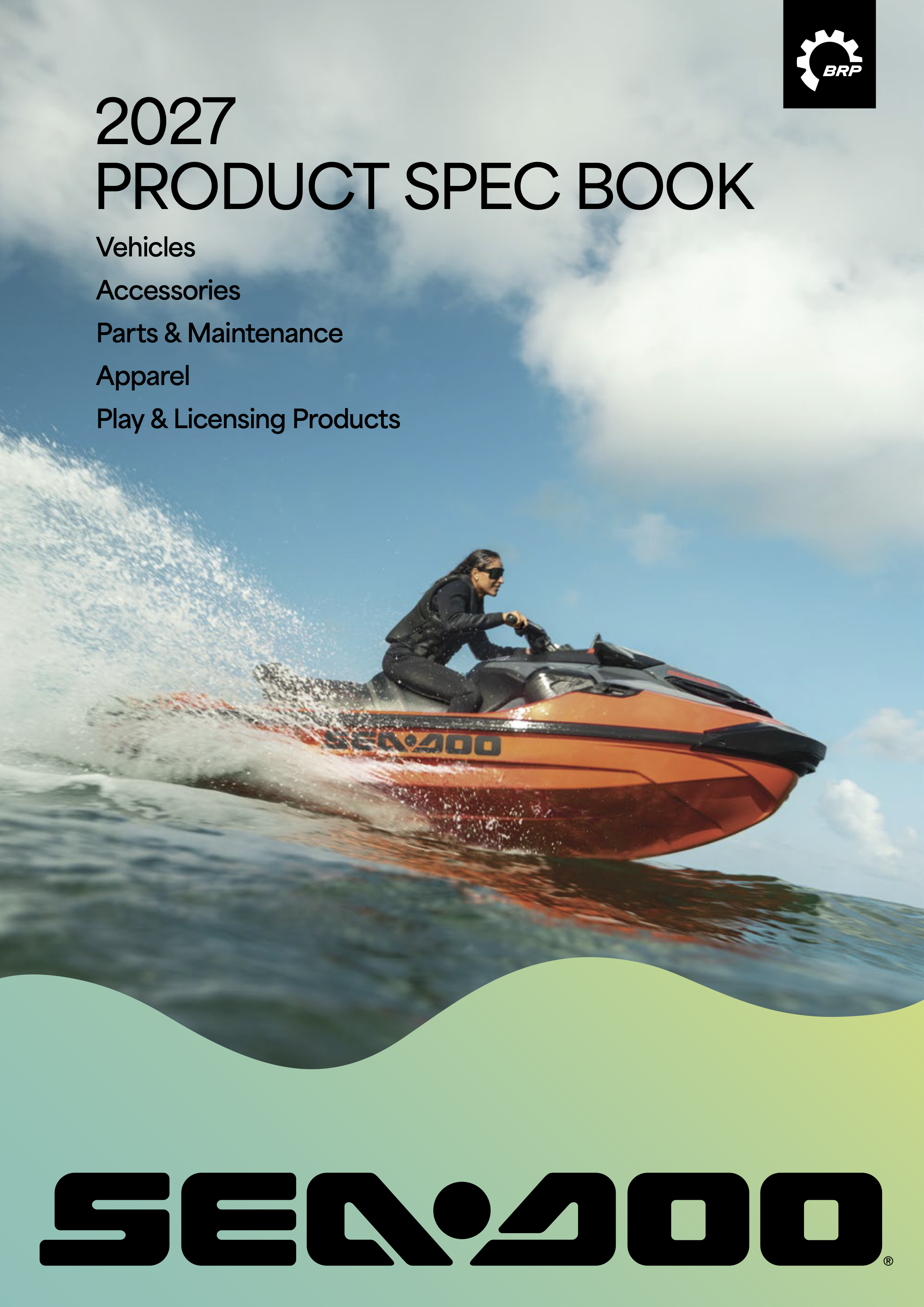 Каталог аксесуарів для гідроциклів Sea-Doo 2027